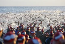 Dos triatletas fallecen durante la natación del Ironman 70.3 de Mossel Bay (Sudáfrica)