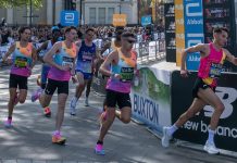 Alex Yee, el motor del grupo británico en el día más rápido de la Maratón de Londres