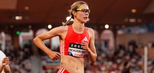 Cassandre Beaugrand Diamond League de Mónaco récord de Francia de los 3.000m.