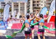 Águilas corona a los nuevos reyes y reinas del triatlón nacional en un arranque vibrante de la Liga de Clubes Liga Nacional de Clubes triatlón en Águilas.