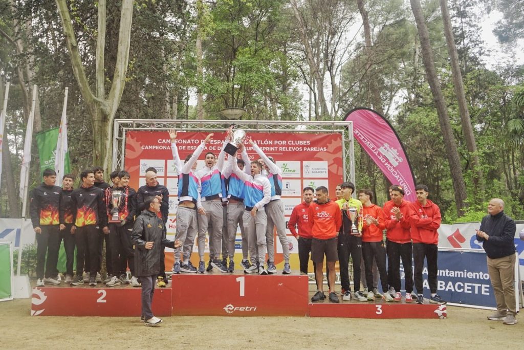 Pódium Liga Nacional Duatlón Masculina Primera División