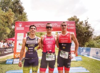 Sergio Correa y Eva Maria Sanchez nuevos campeones de España de duatlón cross