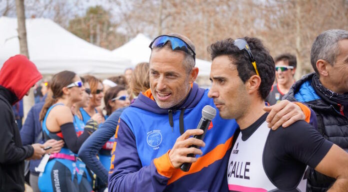 Richard Calle se puso un dorsal 2 años después