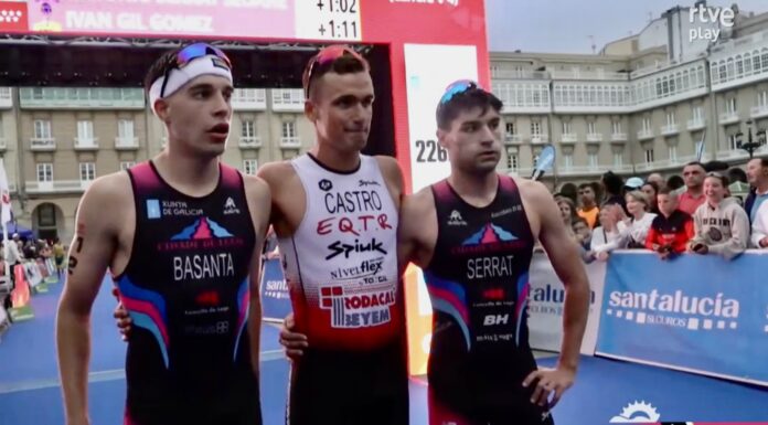 David Castro Campeón de España de Triatlón